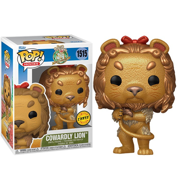 Funko Pop! Movies Der Zauberer von Oz (1515) Feiger Löwe Chase