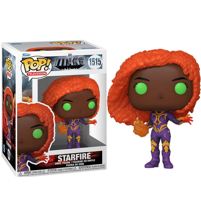 Funko Pop! Television DC Titans – (1515) Starfire Vinyl Figur Statue 9cm