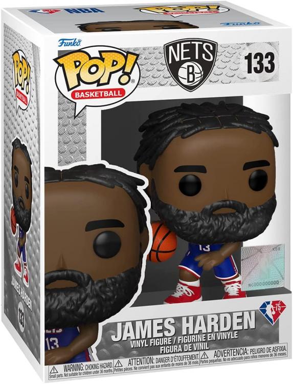 Funko Pop NBA Brooklyn Nets - James Harden (133) Vinyl-Actionfigur