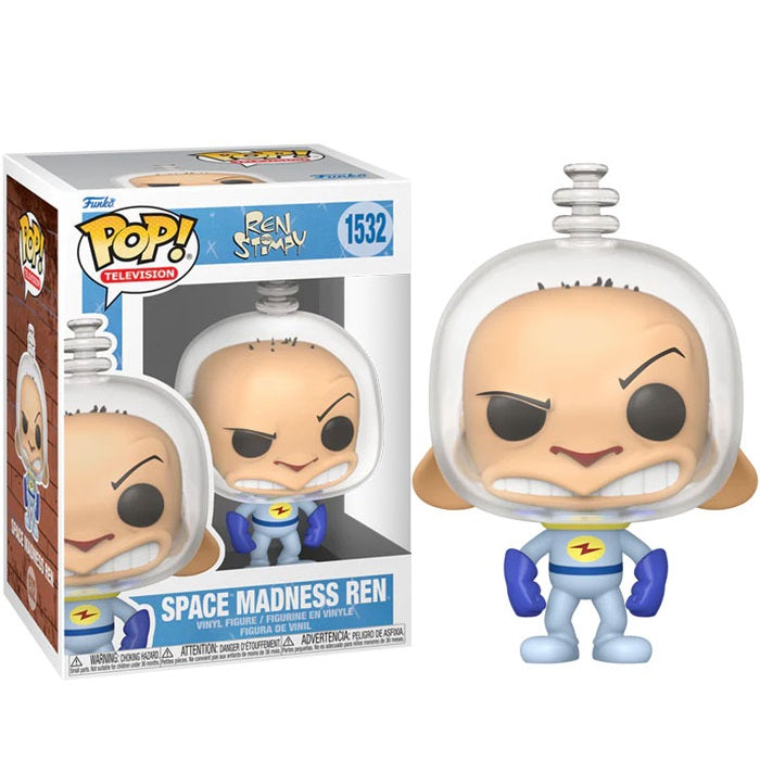 Funko Pop! Television Ren Und Stimpy (1532) Space Madness Ren Vinylfigur 9Cm