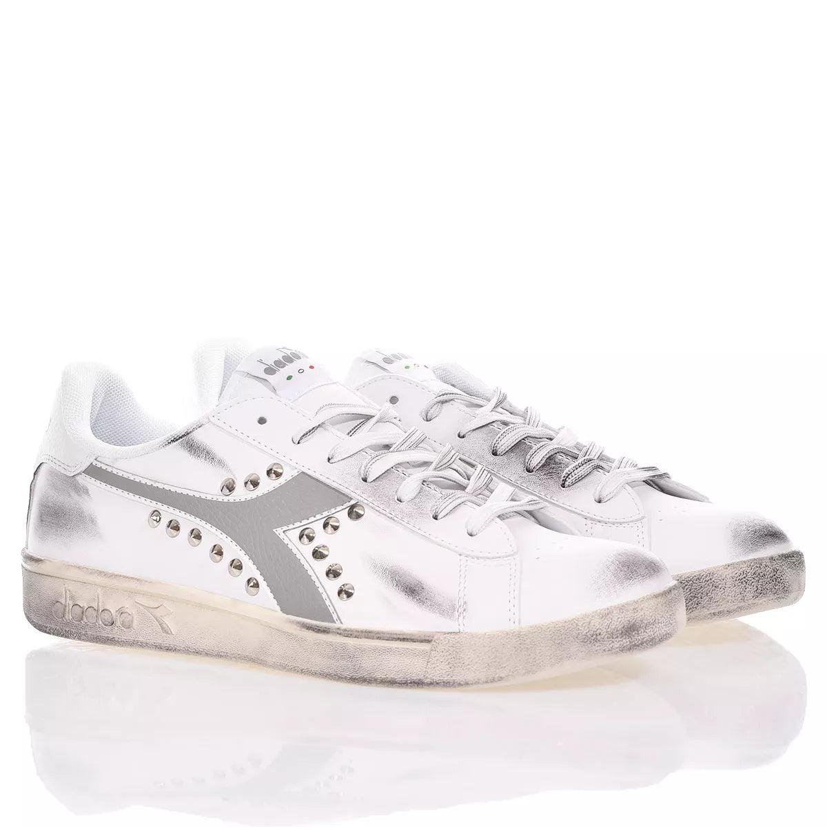 Diadora Silver Studs