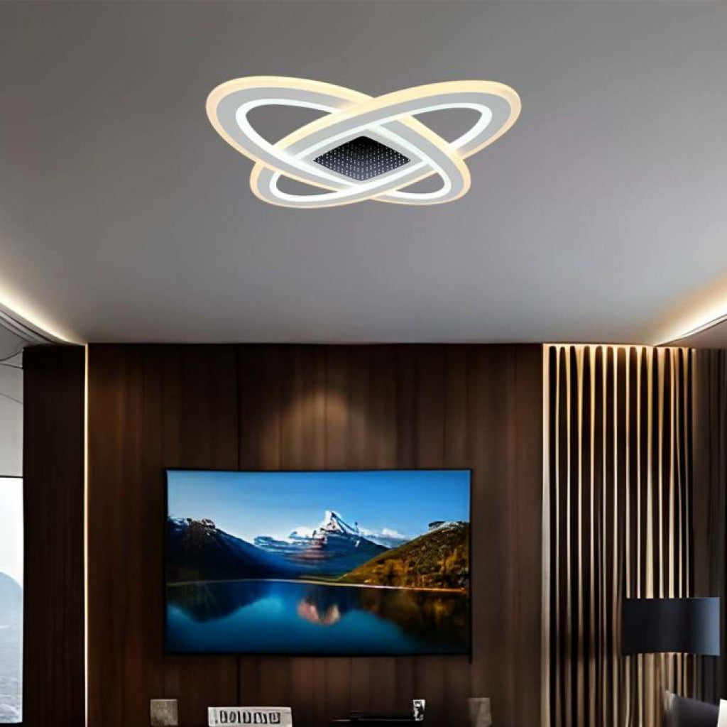 V-Tac LED-Deckenleuchte 130W dimmbar CCT mit Fernbedienung Ø50cm