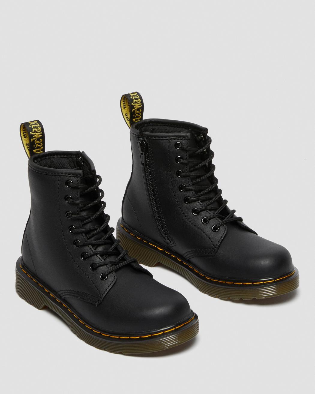 Dr Martens Anfibio junior con zip laterale 1460 Y 21975001 black