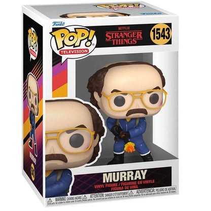 Funko Pop! Television Netflix Stranger Things - (1543) Murray w/Flamethrower