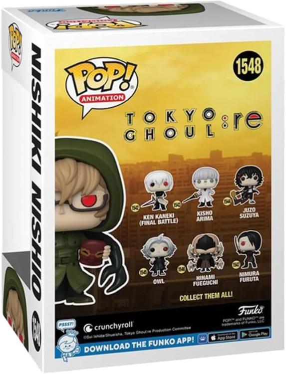 Funko Pop! Animation Tokyo Ghoul Re – (1548) Nishio Nishiki Exclusive Exm 9Cm