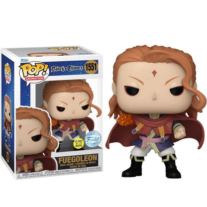 Funko Pop! Animation – Black Clover – (1551) Fuegoleon Glows Special Edition