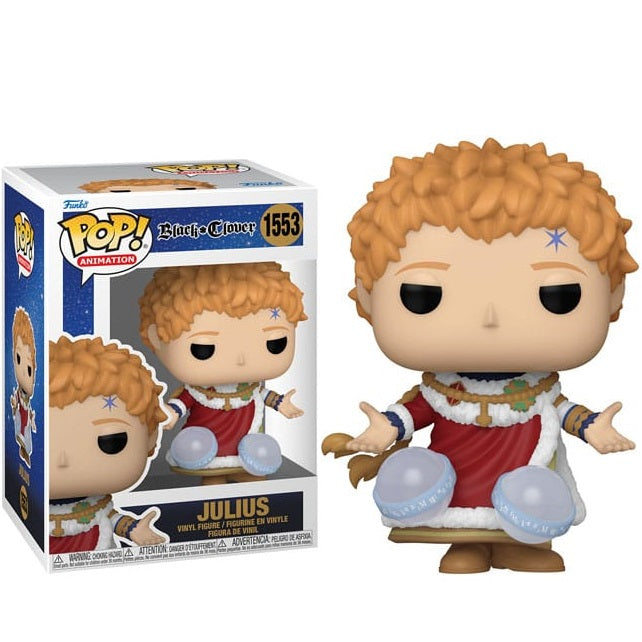 Funko Pop ! Animation Black Clover (1553) Julius Vinyl Figur 9cm Vorbestellung