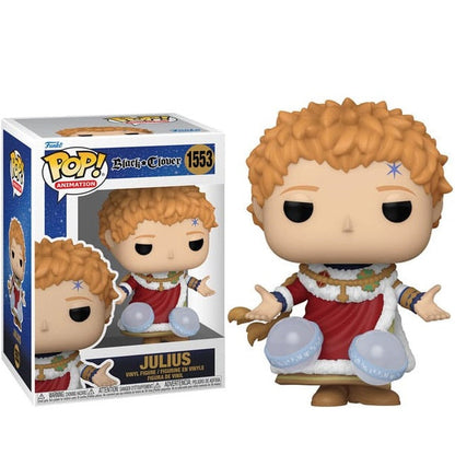 Funko Pop ! Animation Black Clover (1553) Julius Vinyl Figur 9cm Vorbestellung