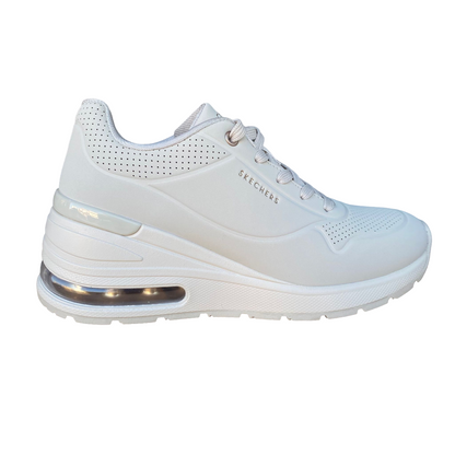 Skechers Million Air Elevated 155401/OFWT Donna Bianco