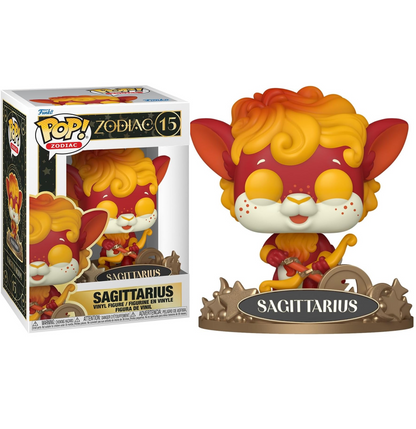 Funko Pop ! Zodiac (15) Sagittarius - Vinyl Figure Statuetta Sagittario Collezione (Nov)