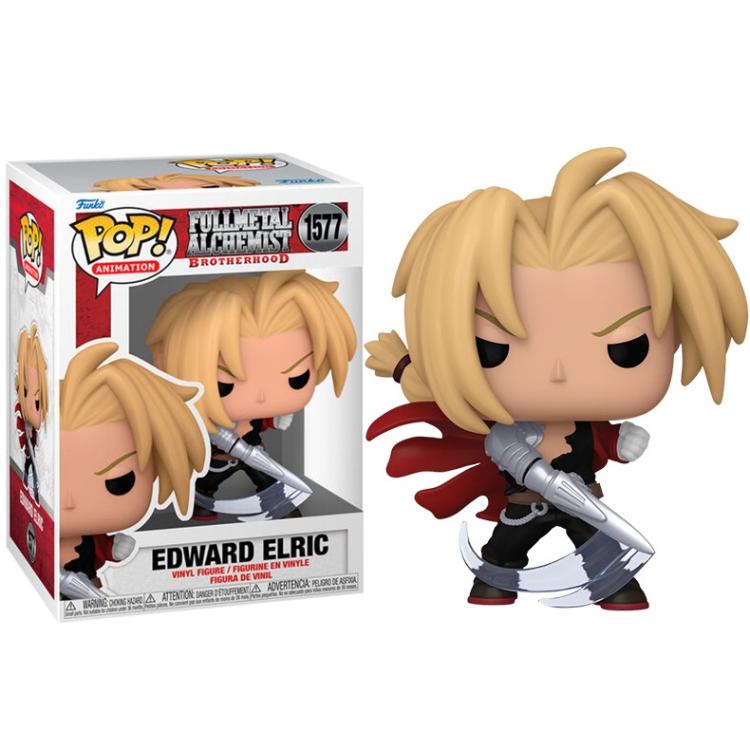 Funko Pop! Animation: Fullmetal Alchemist Brotherhood (1577) Edward Elric W/Blade - Vinyl Figure 9cm