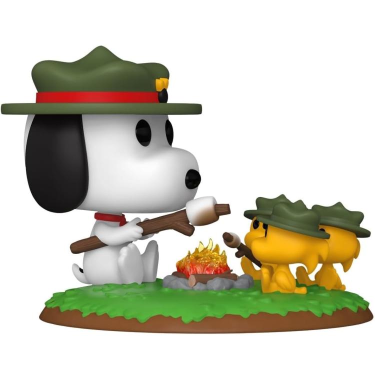 Funko Pop! Television Deluxe - (1587) Snoopy & Beagle Scouts Vinylfigur 15cm