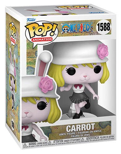 Funko Pop! Animation – One Piece (1588) Carrot Vinyl Figur Hase 9cm Auf Lager