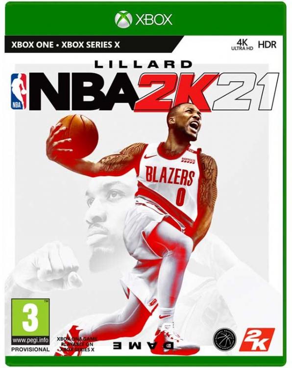 Nba 2K21 Standard Edition Xbox One Videospiel Deutsch EU-Cover Neu