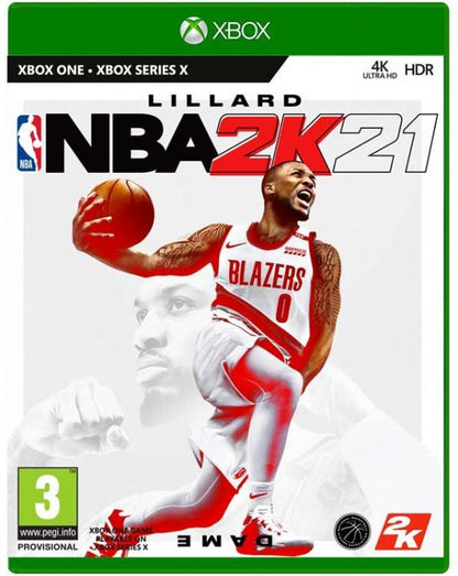 Nba 2K21 Standard Edition Xbox One Videospiel Deutsch EU-Cover Neu