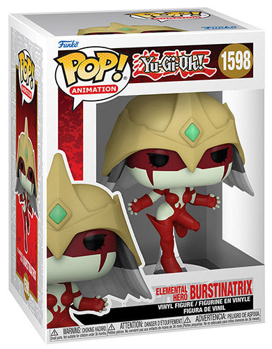 Funko Pop! Animation – Yu-Gi-Oh (1598) Elemental Hero Burstinatrix Figur 9cm