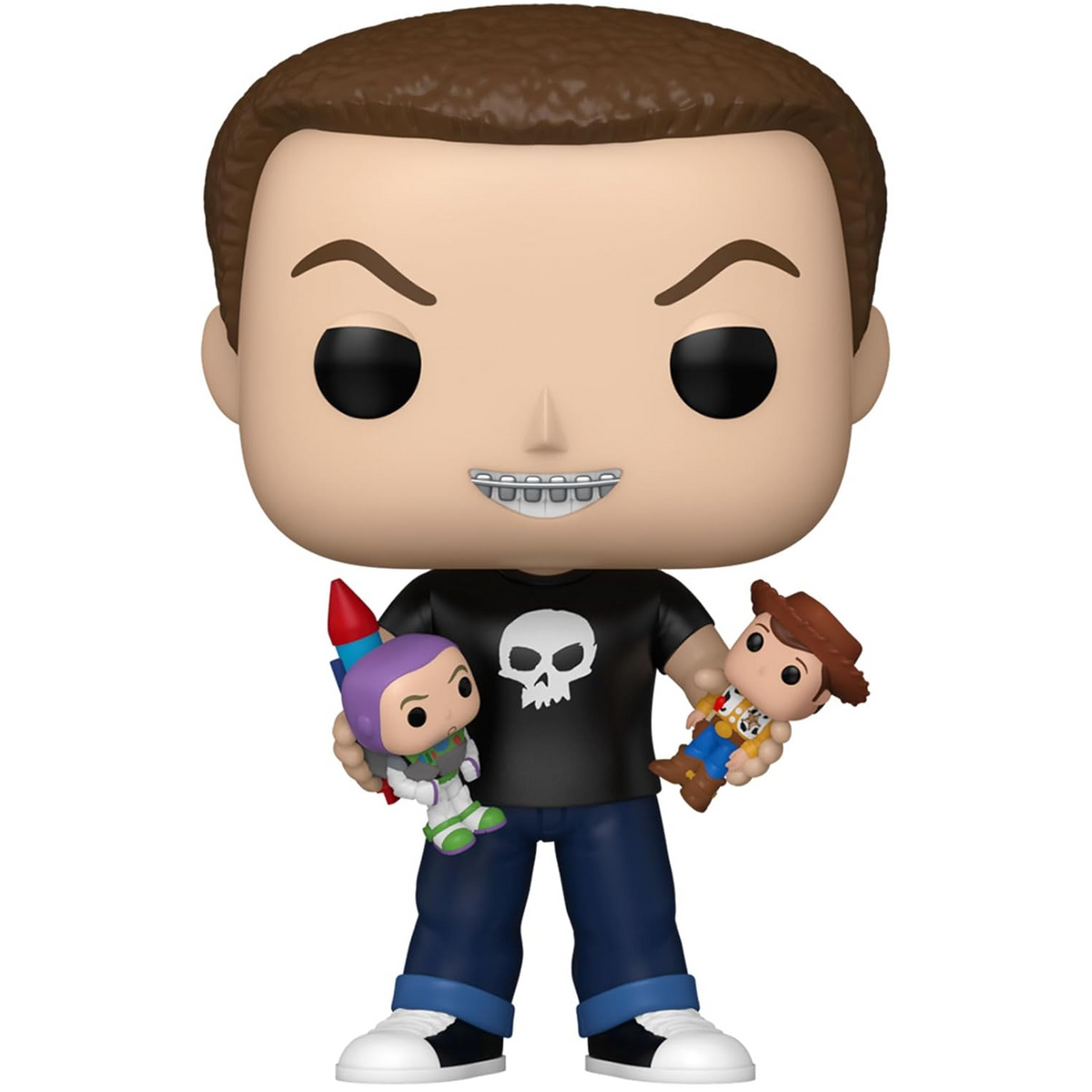 Funko Pop! Disney Pixar – Toy Story – (1598) Sid – Vinylfigur, 10 cm