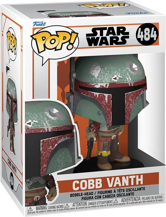 Funko Pop Star Wars Mandalorian – Cobb Vanth (484) Marshal Vinyl-Sammelfigur