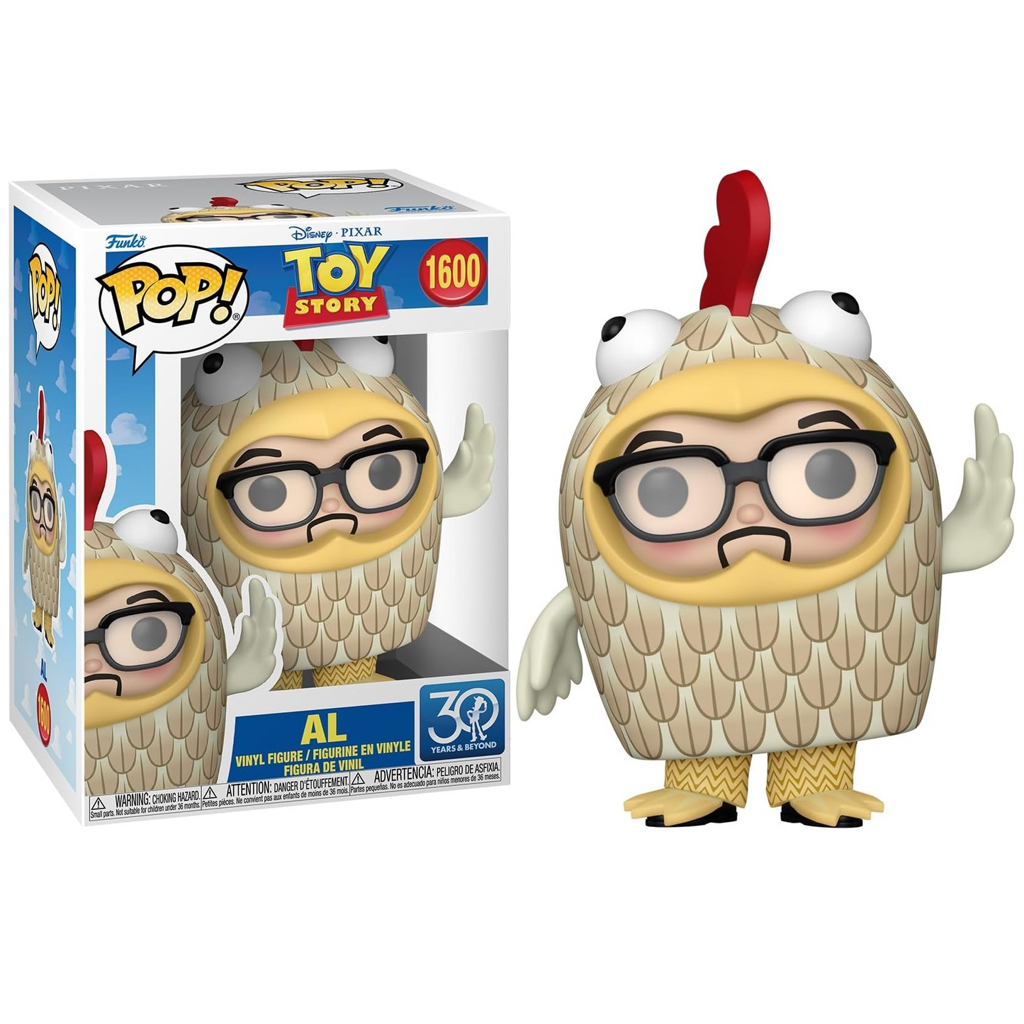Funko Pop! Disney Pixar - Toy Story - (1600) Al (Chicken Suit) - Vinylfigur 10cm
