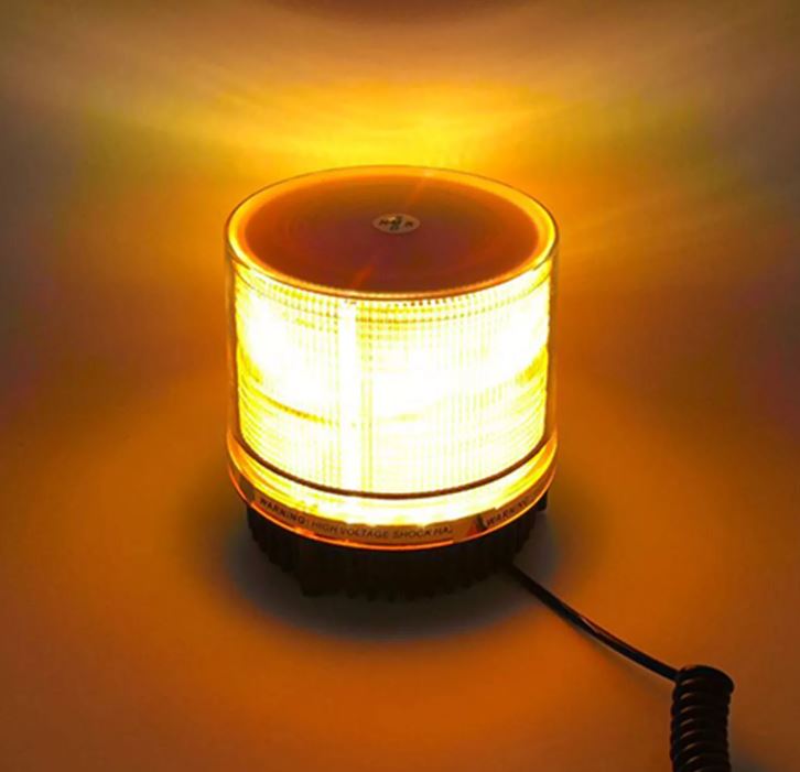 LED-Rundumleuchte 30 LED Warnleuchte Rotator Magnetfuß Auto 12V