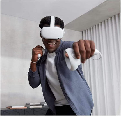 Meta Quest Oculus Quest 2 VR All-in-One 128 GB Headset Metaverse Fortgeschrittene Fitness