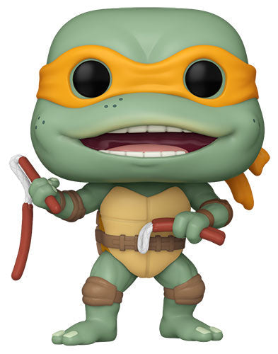 Funko Pop ! Movies Tartarughe Ninja (1611) Michelangelo Sausage Nunchucks  Tmnt