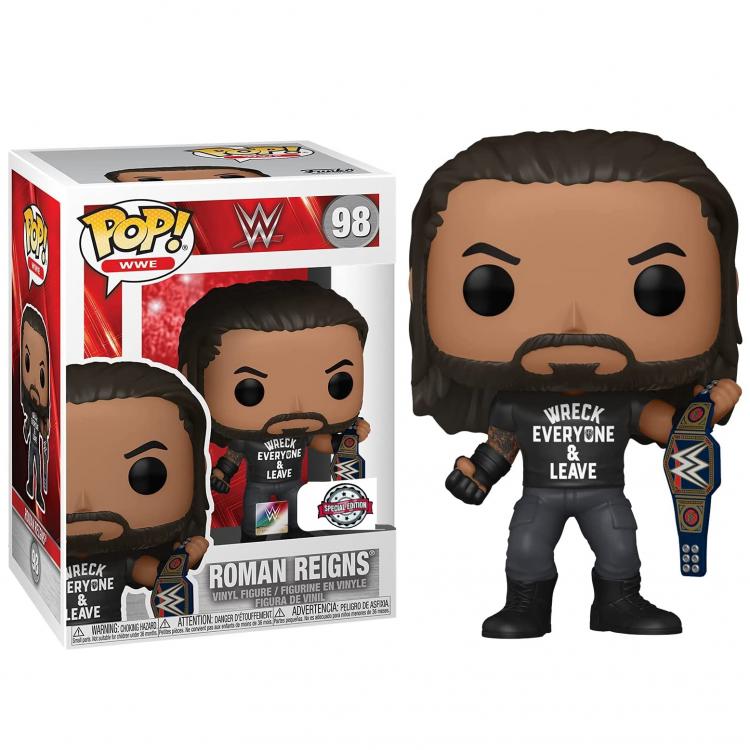 Funko Pop WWE Roman Reigns (Special Edition) 98 Wrestling Vinylfigur