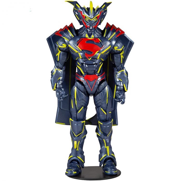 DC MULTIVERSE SUPERMAN ENERGIZED GOLD LABEL STATUA ACTION FIGURE McFARLANE 18cm