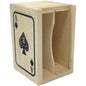 Wooden Box Casket Canasta Deck of French Neapolitan Poker Cards
