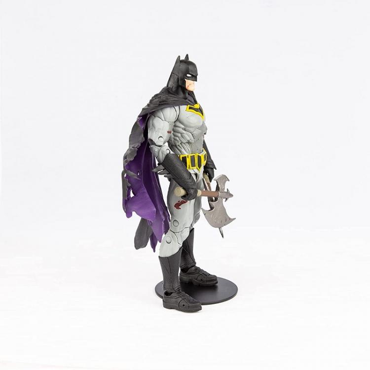 DC MULTIVERSE BATMAN BATTLE DAMAGE DARK NIGHT METAL McFARLANE STATUE FIGUR 18cm