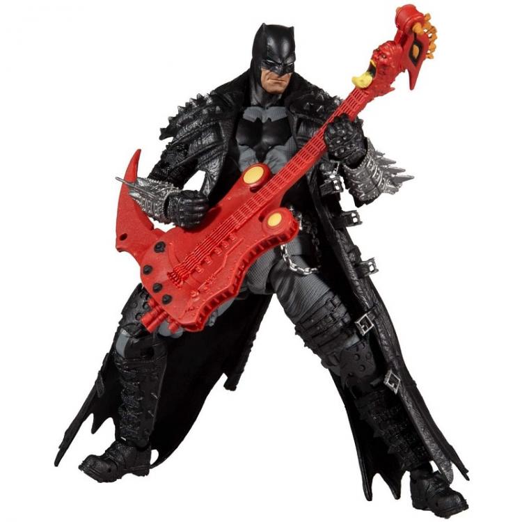 DC MULTIVERSE BATMAN DARK NIGHTS DEATH METAL DARKFATHER STATUE FIGURE BUILD 18cm