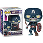 Funko Pop Marvel What If...? Zombie Captain America (941) Vinyl Figure