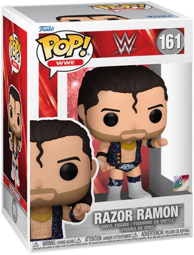 Funko Pop! WWE – (161) Razor Ramon Wrestling Vinyl Figur 9 cm zum Sammeln