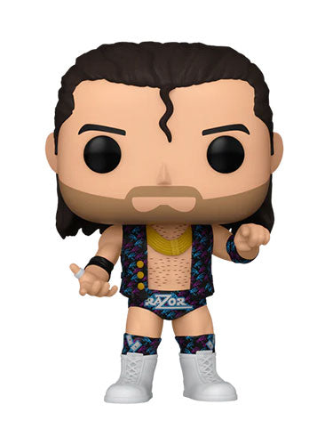 Funko Pop! WWE – (161) Razor Ramon Wrestling Vinyl Figur 9 cm zum Sammeln