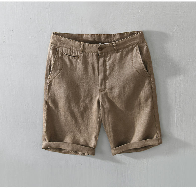 Leinen-Shorts