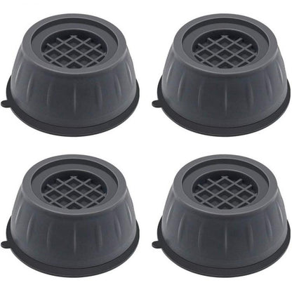4 Fuß Waschmaschine Anti-Vibrations-Geräuschstoßfeste Füße Trockner Gummiunterlage