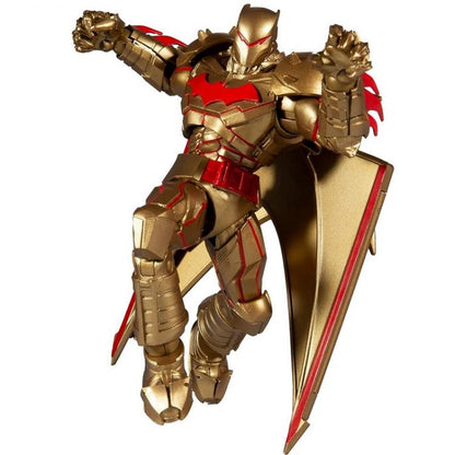 DC MULTIVERSE BATMAN HELLBAT SUIT GOLD EDIT. McFARLANE STATUE ACTIONFIGUR 18cm