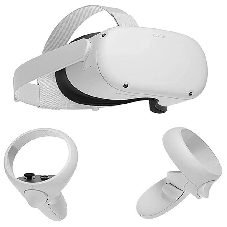 Meta Quest Oculus Quest 2 VR All-in-One 128 GB Headset Metaverse Fortgeschrittene Fitness