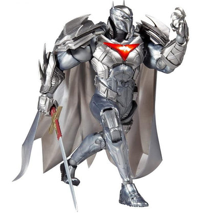 DC MULTIVERSE AZRAEL BATMAN SILBER RÜSTUNG GOLD LABEL McFARLANE STATUE FIGUR 18cm