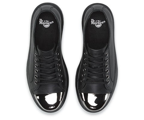 Dr. Martens Alexei Danio Scarpa Bassa Nero - Derby in Pelle Casual