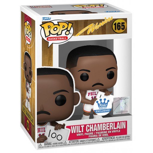 Funko Pop! Basketball NBA All Stars - (165) Wilt Chamberlain 100 Punkte Exm 9cm