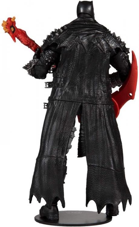 DC MULTIVERSE BATMAN DARK NIGHTS DEATH METAL DARKFATHER STATUE FIGURE BUILD 18cm