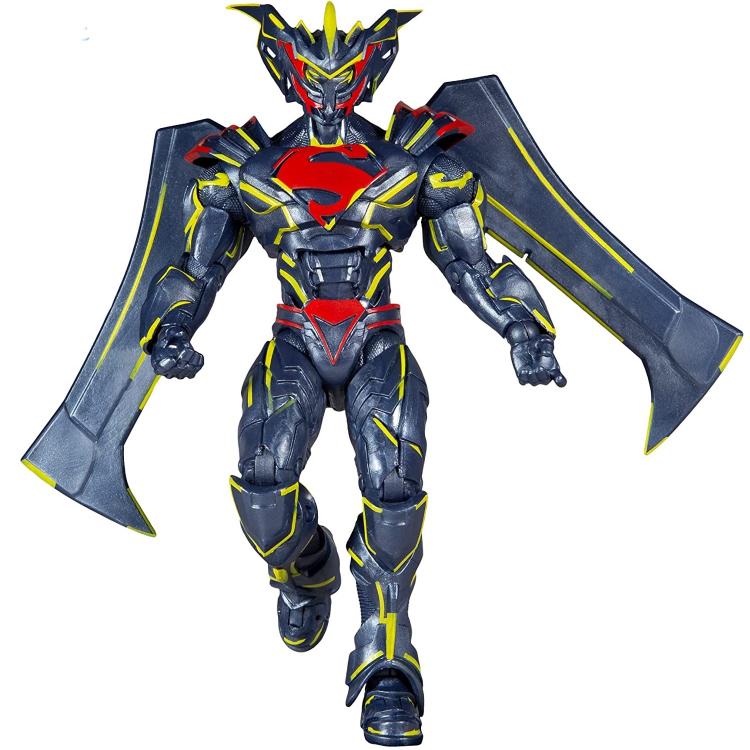 DC MULTIVERSE SUPERMAN ENERGIZED GOLD LABEL STATUA ACTION FIGURE McFARLANE 18cm