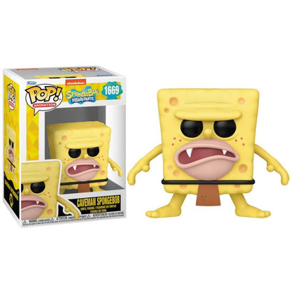 Funko Pop! Animation Spongebob 25th (1669) Höhlenmensch Spongebob Figur Vinyl 9cm