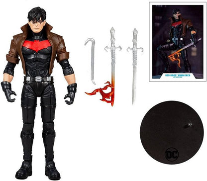 DC MULTIVERSE RED HOOD UNMASKED GOLD LABEL STATUE FIGUR BATMAN McFARLANE 18cm