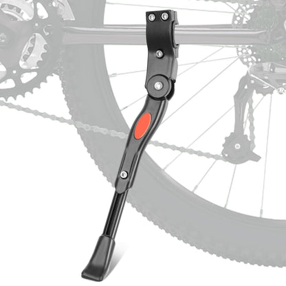 Verstellbarer Fahrradständer Seitenständer MTB Fahrrad 24"/26"/27" (Schwarz)
