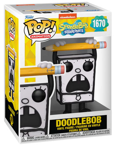 Funko Pop! Animation Spongebob 25th (1670) Doodlebob Figur Vinyl 9cm Statue