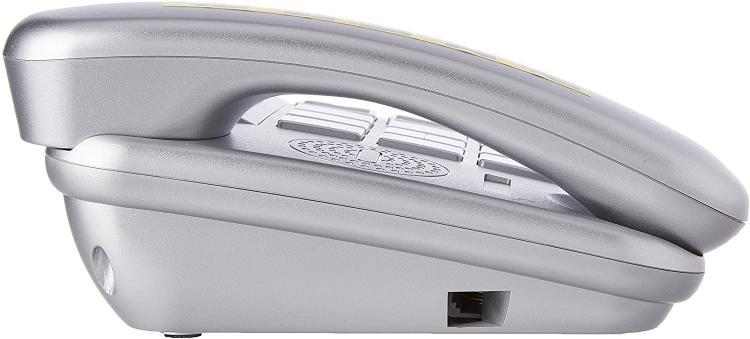 BRONDI SUPERBRAVO PLUS SILBER FESTNETZTELEFON FÜR SENIOREN FERNBEDIENUNG SOS-NOTRUF