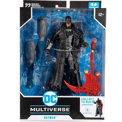 DC MULTIVERSE BATMAN DARK NIGHTS DEATH METAL DARKFATHER STATUE FIGURE BUILD 18cm
