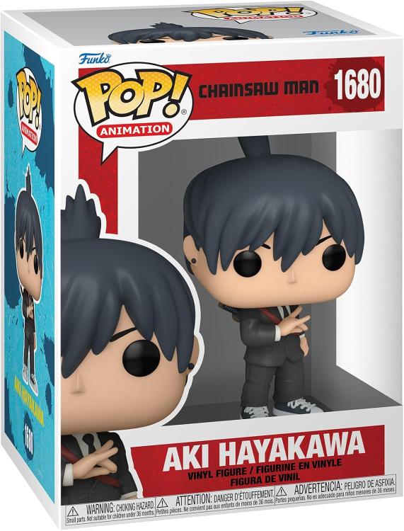 Funko Pop! Animation Chainsaw Man (1680) Aki Hayakawa Vinyl-Figur 9 cm